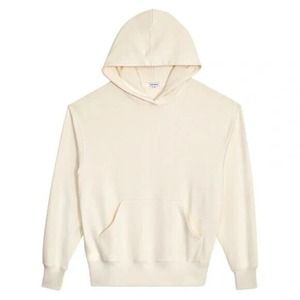 Weworewhat Oversized hoodie Size XS Off White Retail $110